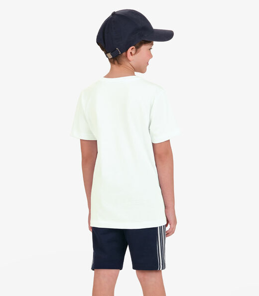 Bermuda Moletom Sarjado Masculina Trick Nick Azul