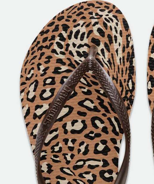 Chinelo Havaianas Feminino Slim Animals