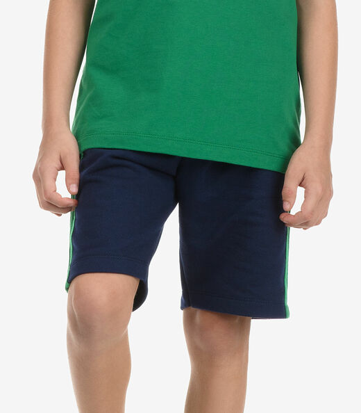 Conjunto Camiseta com Bermuda Menino Rovi Kids Verde