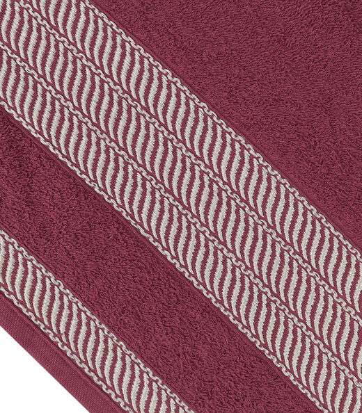 Toalha De Banho Siena De Algodão Atlantica Vermelho