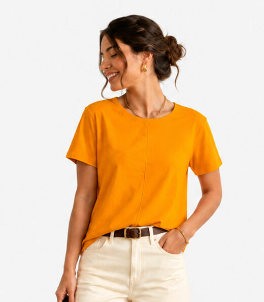 Image_Blusa Feminina Lisa Select Amarelo