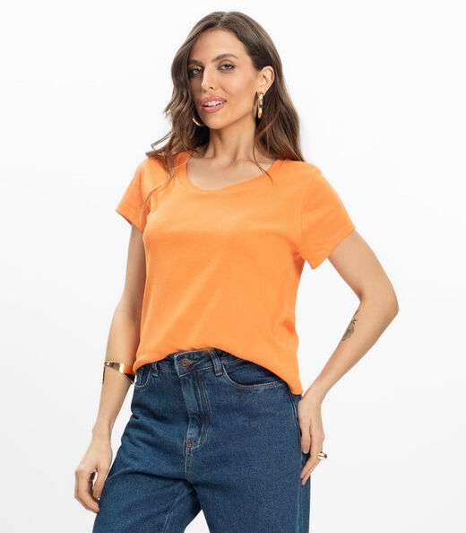 Image_Blusa Feminina Infinita Cor Laranja