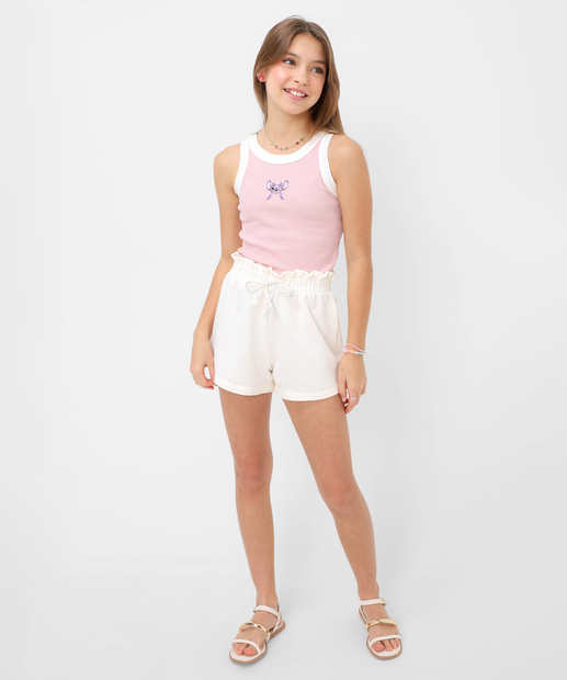 Image_Short Infantil Clochard Marisa Tam 10 a 16 Off White