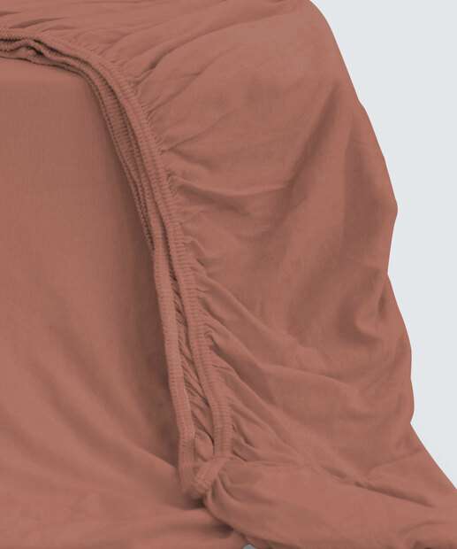 Lençol Queen Com Elástico Liso Doce Vida 1 Peça  