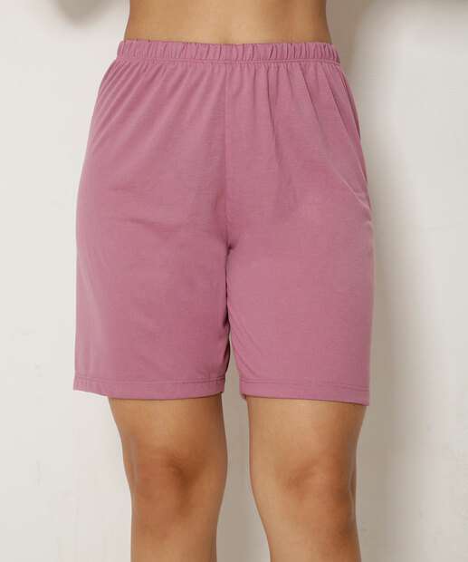 Pijama Feminino Bordado Flores Sem Manga Marisa