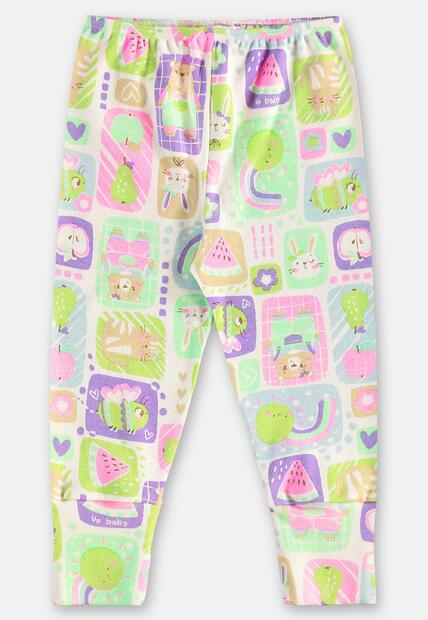 Conjunto Bebê Menina em Suedine Up Baby