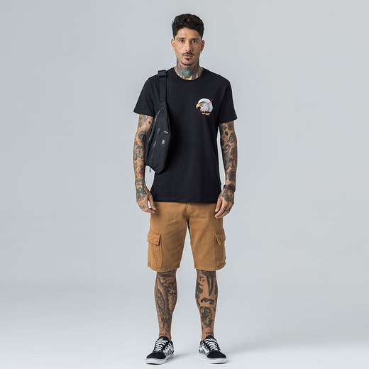 Image_Camiseta Masculina Estampa Rock e Soda