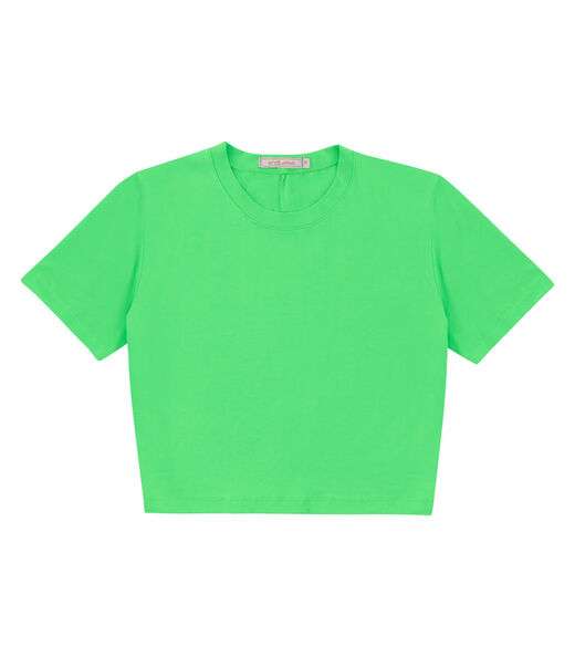 Blusa Feminina Em Cotton Leve Endless Verde