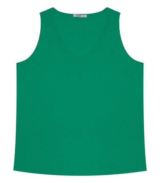 Regata Feminina Plus Size Secret Glam Verde