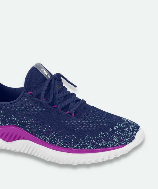 Tênis Feminino Esportivo Actvitta Azul