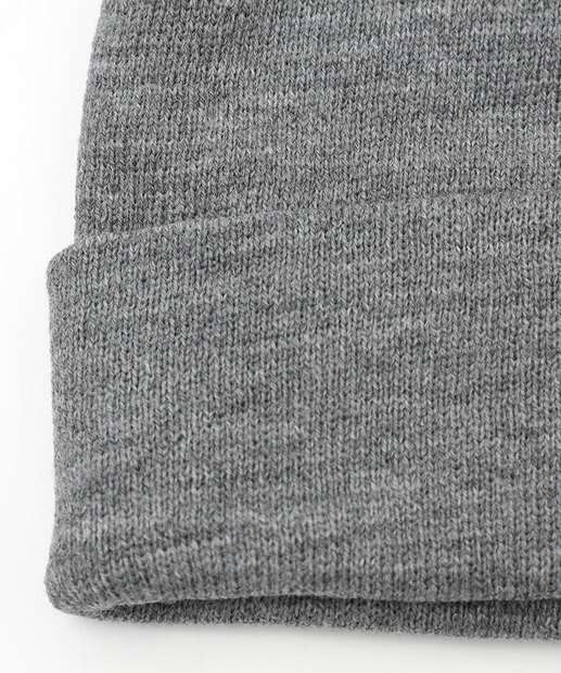 Touca Feminina Tricô Mescla Marisa Cinza