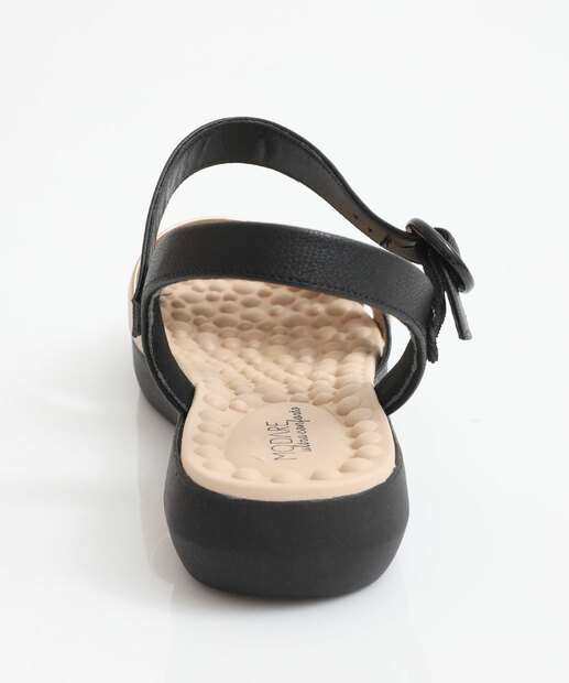 Sandália Feminina Rasteira Modare Preto