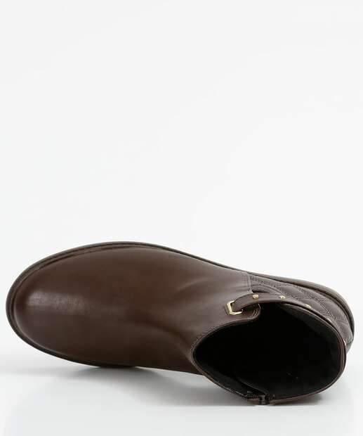 Bota Feminina Cano Curto Tira Tachas Modare