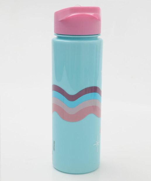 Garrafa Squeeze Estampa Stitch Disney 680ML Azul