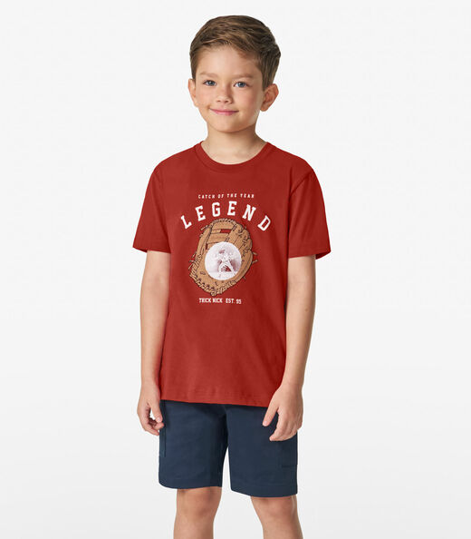 Image_Camiseta Masculina em Meia Malha Trick Nick Laranja