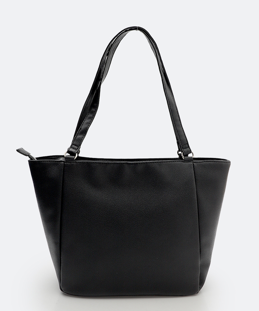 Bolsa De Ombro Tote Feminina Marisa Preto 