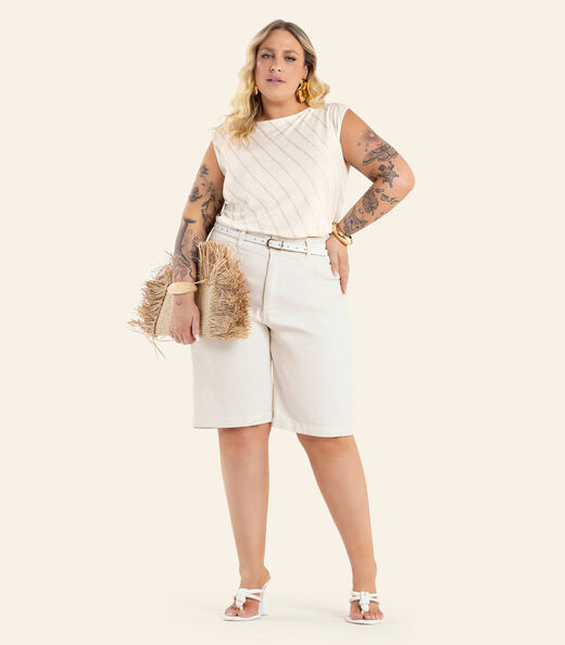 Image_Regata Feminina Viscolinho Listra Secret Glam Bege