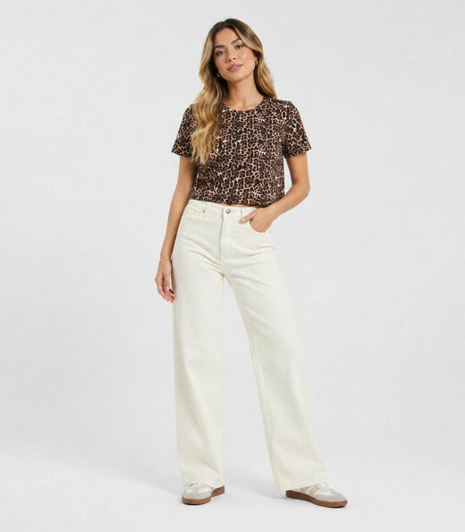 Blusa Feminina Estampada Select Marrom