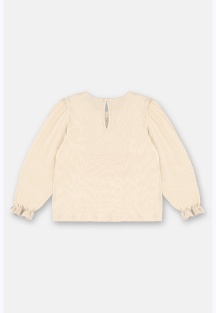 Blusa Infantil Menina Em Meia Malha Up Baby