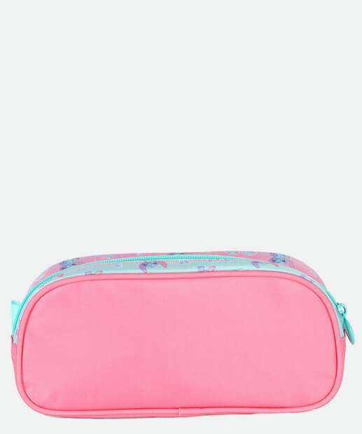 Estojo Escolar Infantil Stitch e Angel Disney