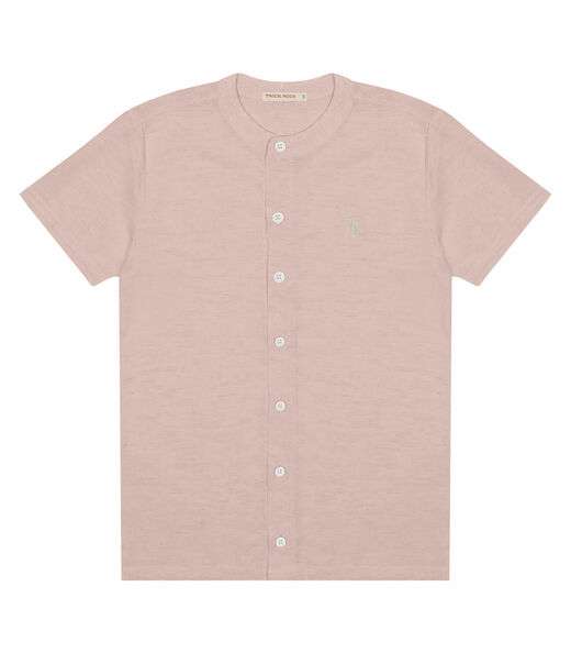 Camisa Infantil Em Viscolinho Trick Nick Rosa