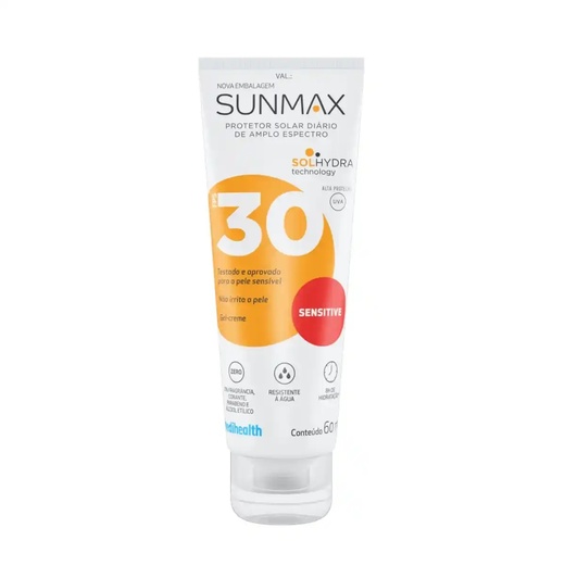 Image_Protetor Solar Sunmax Sensitive FPS30 60ml