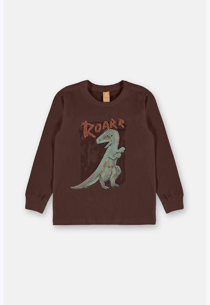 Camiseta Infantil Dinossauro Up Baby