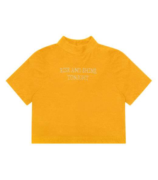 Blusa Feminina Com Gola Alta Endless Amarelo