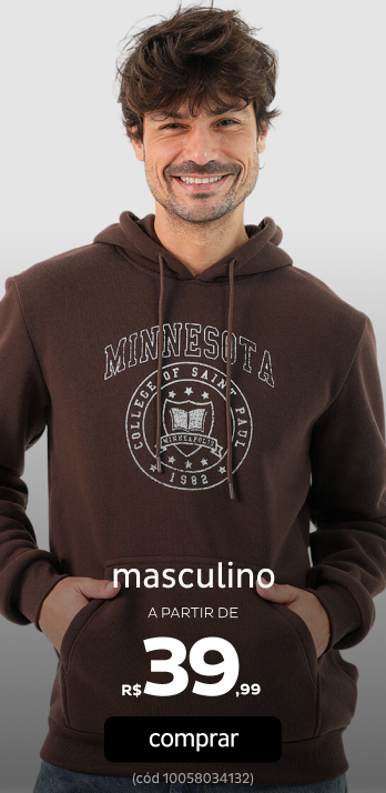 Masculino a partir de R$19,99
