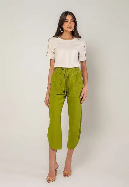 Blusa Alfaiataria Com Botões Na Manga Marfim Salvatore