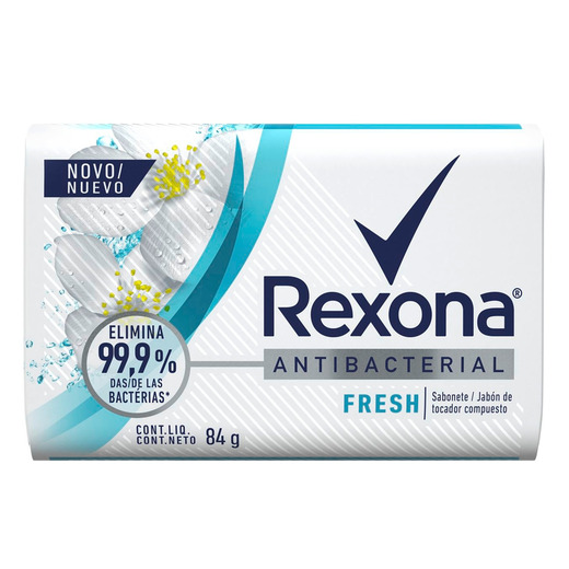Image_Kit c/9 Sabonete em Barra Rexona Antibacterial Fresh 84g