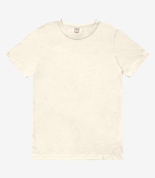 Camiseta Básica Unissex Rovitex Bege