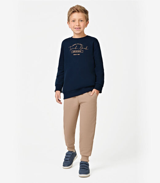 Image_Conjunto Blusão Com Calça Moletom Felpa Trick Nick Azul