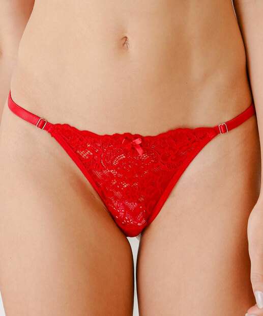Calcinha Fio Dental String Renda Marisa
