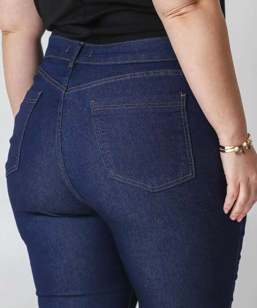 Calça Plus Size Feminina Jeans Skinny 