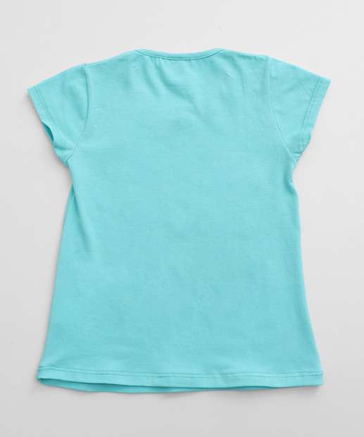 Conjunto Infantil Estampado Manga Curta Tam 4 a 10