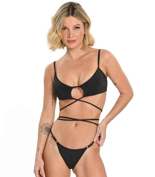 Biquíni Amarração Loule Preto