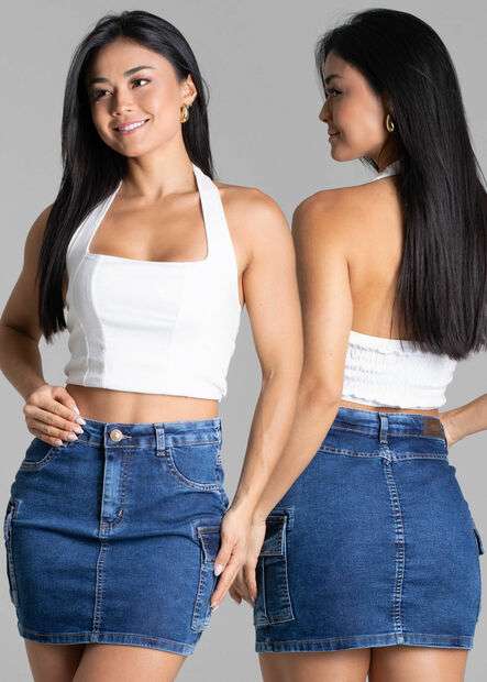 Saia Jeans Sawary Cargo - 278148