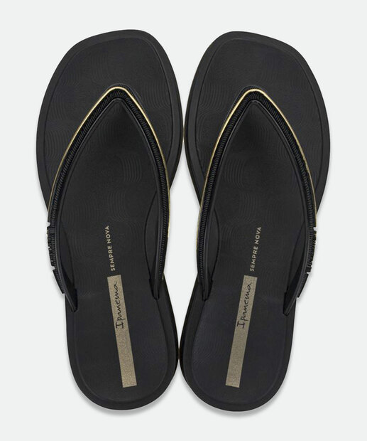Chinelo Feminino Ipanema Glow Preto