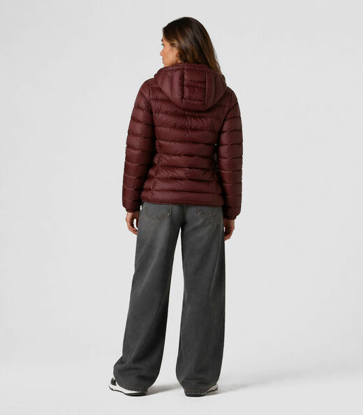 Jaqueta Juvenil Feminina Com Capuz Sea Surf Marrom