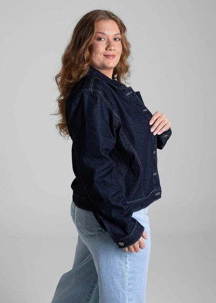 Jaqueta Jeans Sawary Plus Size - 282500