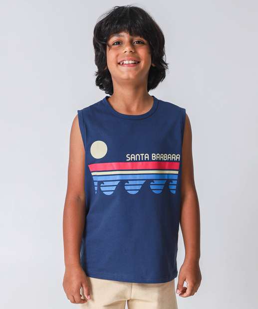 Image_Regata Juvenil Estampada Marisa Tam 10 a 16 Azul