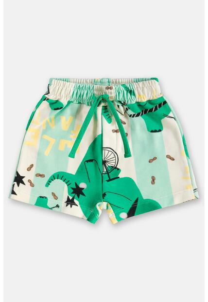 Conjunto Bebê Camiseta e Short Três e Já