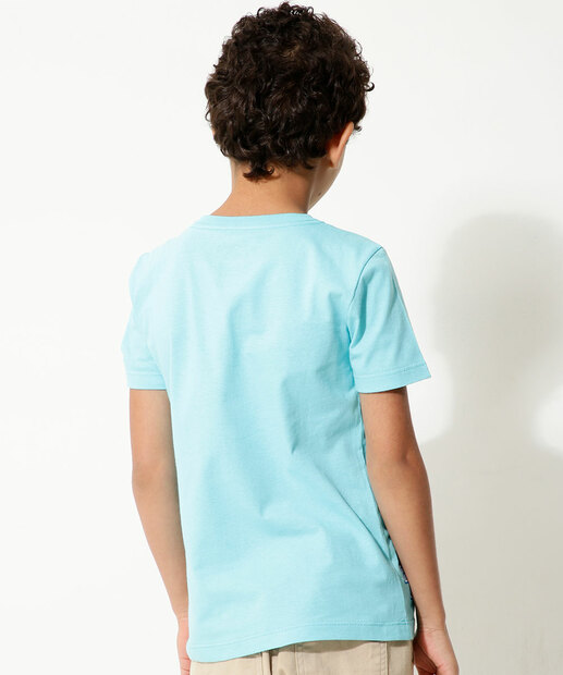 Camiseta Infantil Estampada Authentic Games Tam 4 a 10