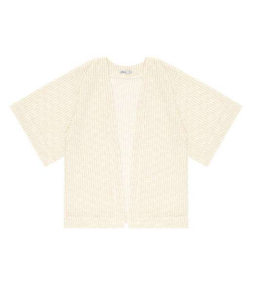 Kimono Feminino Em Tricot Endless Bege