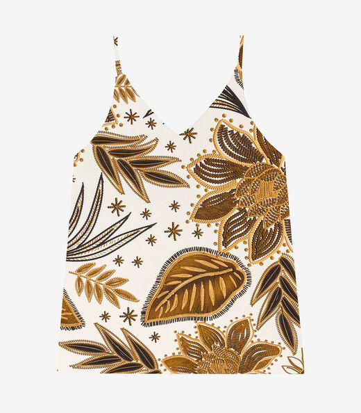 Image_Blusa de Alça Feminina Endless em Viscotorcion Amarelo