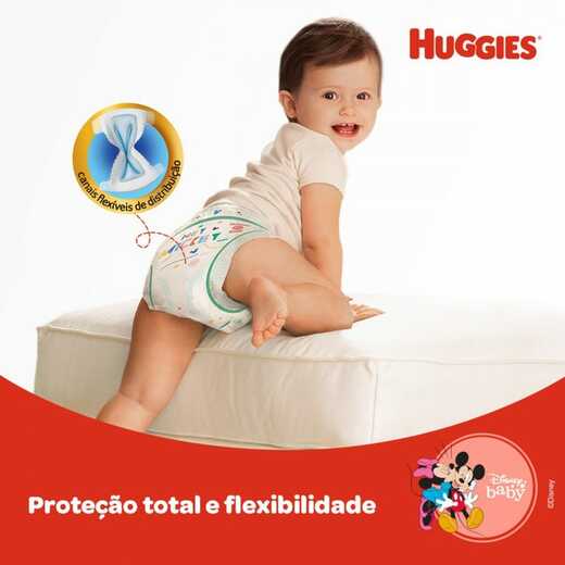 Kit 4 Fraldas Huggies Supreme Care G 20 Unidades cada