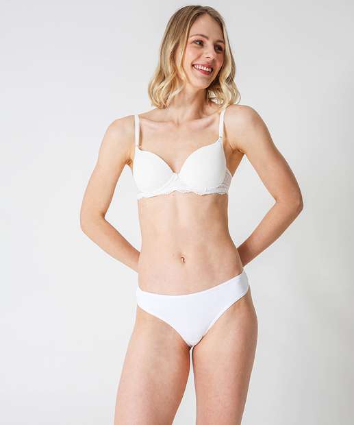 Kit 2 Calcinhas Biquíni Estampa Amor Marisa Vermelho