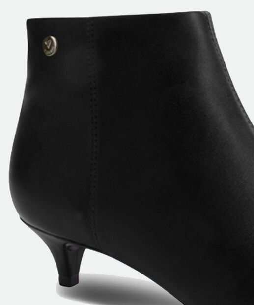Bota Feminina Ankle Boot Salto Fino Via Uno