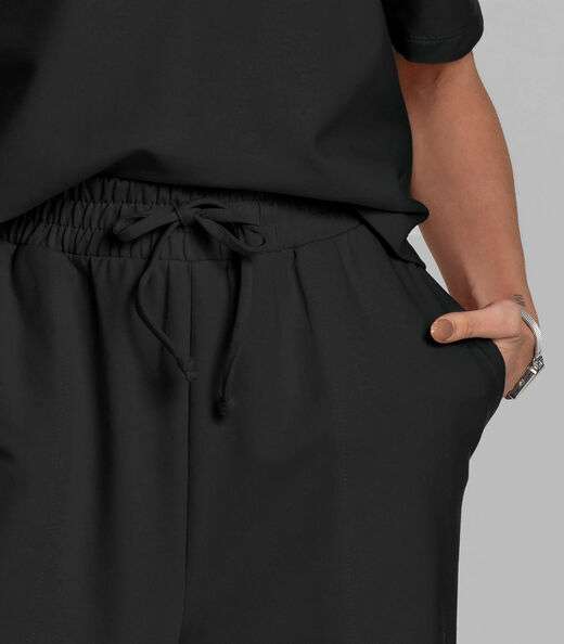 Conjunto Feminino em Molecotton Dianna Preto